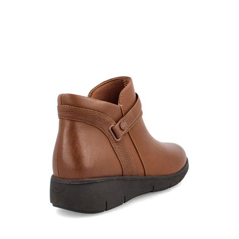 Botín Mujer Bata Comfit Fiona Café-3