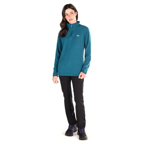 Polar Mujer Weinbrenner Alpamayo Azul Verdoso-3