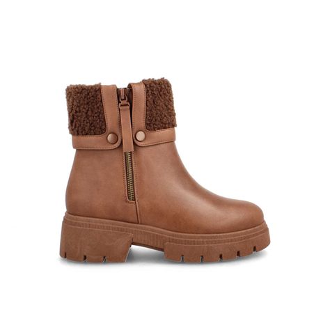 Botín Mujer Bata Piny-A Taupe-0