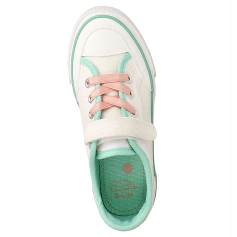 Zapatilla Niña Bubblegummers Dickens Blanco-Aqua-5