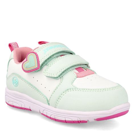 Zapatilla Niña Bubblegummers Soft Walker Celeste-0