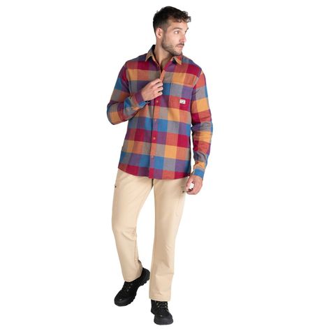 Camisa Hombre Weinbrenner Maloja Azul-3