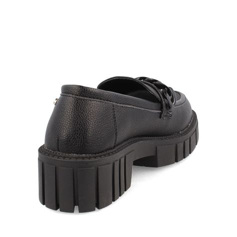 MOCASÍN PLATAFORMA MUJER BATA CHUMMY NEGRO-3