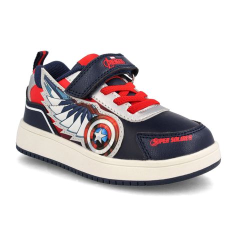 Zapatilla Niño Bubblegummers Estate Azul-Rojo-1