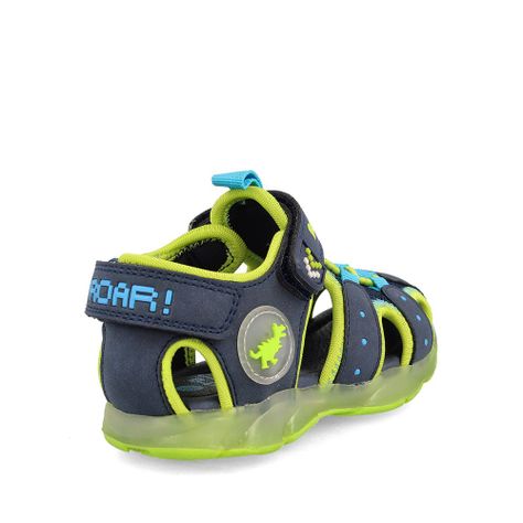 SANDALIA NIÑO BUBBLEGUMMERS UNAI AZUL OSCURO 30-33-3