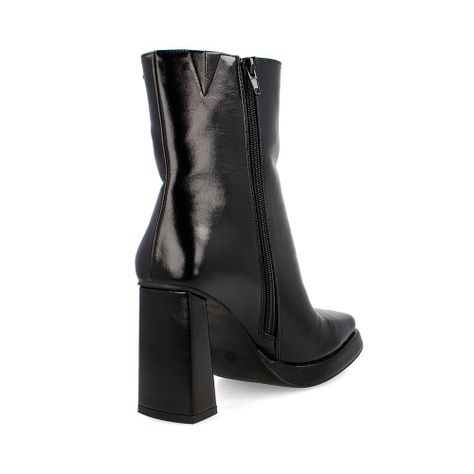 Botín Mujer Bata Red Label Ponka Negro-3