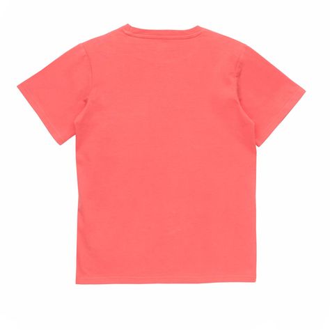 Polera Manga Corta Niño Bubblegummers Castaño Naranjo-1