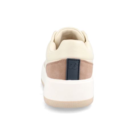 Zapatilla Mujer Bata Colmen Blanco - Café-4