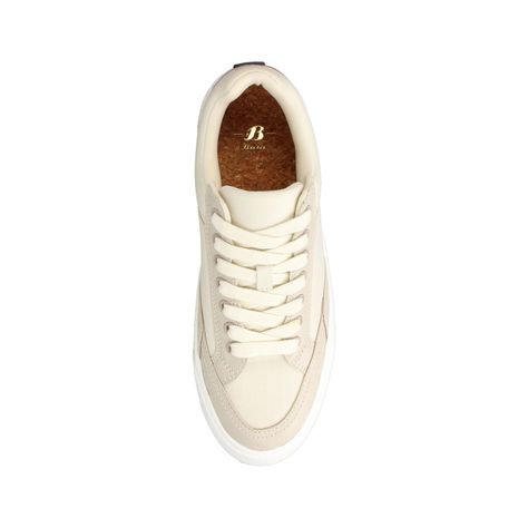Zapatilla Mujer Bata Colmen Blanco - Café-7