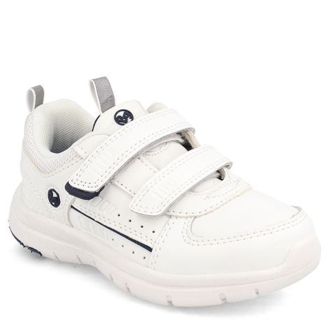 ZAPATILLA ESCOLAR NIÑO BUBBLEGUMMERS GRAVITY BLANCO 30-33-9