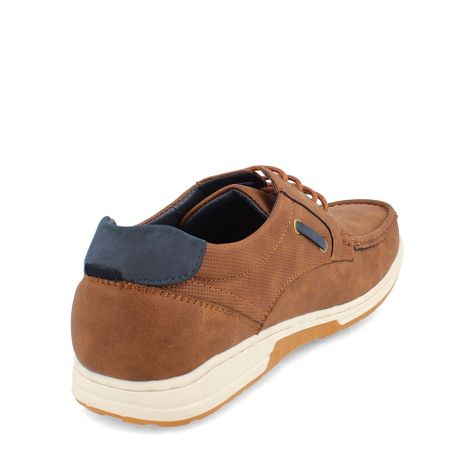 ZAPATO HOMBRE BATA RANCAGUA CAFE CLARO-3