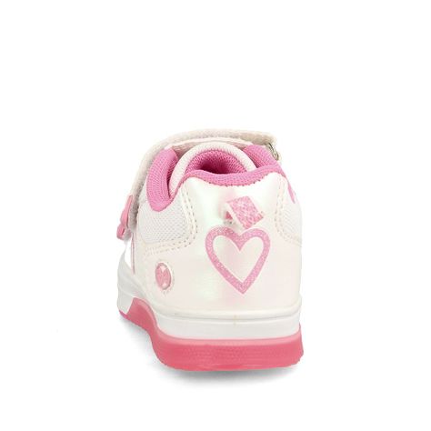 Zapatilla Niña Luces Bubblegummers Neon Rosado-2