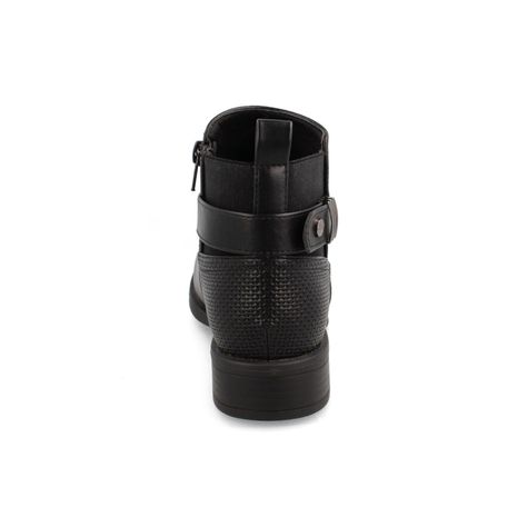 Botín Mujer Bata Comfit Qincy Negro-5
