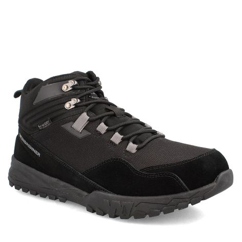 Botín Hombre Weinbrenner Beagle Whistler Mid Negro - Gris-0