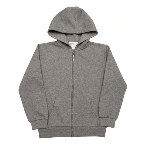 Poleron Niño Bubblegummers Pancho Gris Mezcla Teens-0