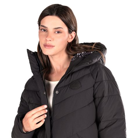 Parkas Mujer Weinbrenner Tody Negro-2