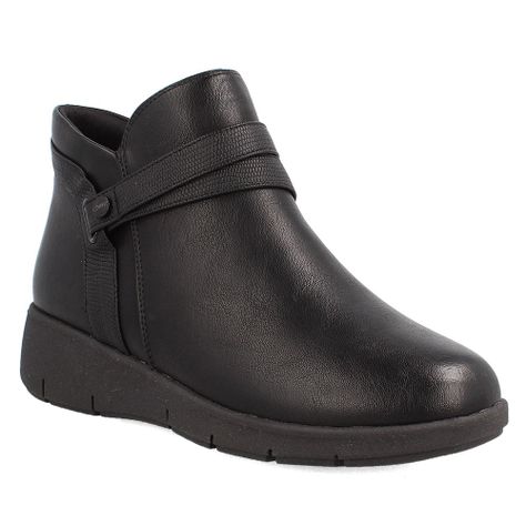 Botín Mujer Bata Comfit Fiona Negro-0