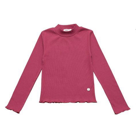 Polera Manga Larga Niña Bubblegummers Lucia Rosado Teens-0