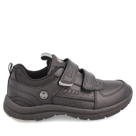 ZAPATILLA ESCOLAR UNISEX BUBBLEGUMMERS GRAVITY NEGRO 26-29-4