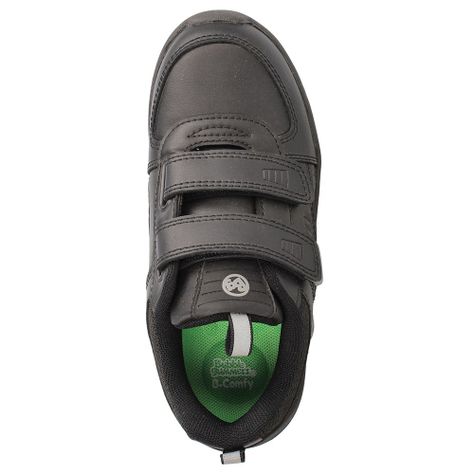 ZAPATILLA ESCOLAR UNISEX BUBBLEGUMMERS GRAVITY NEGRO 26-29-5