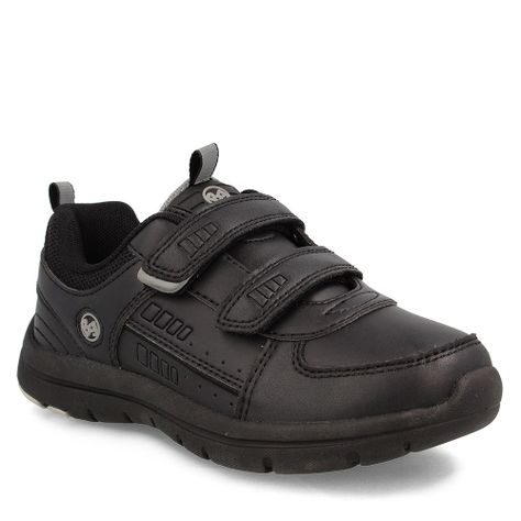 ZAPATILLA ESCOLAR UNISEX BUBBLEGUMMERS GRAVITY NEGRO 26-29-9