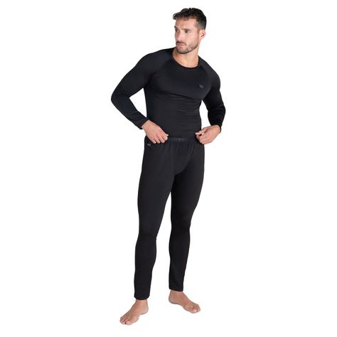 Primera Capa Hombre Weinbrenner First Layer Warm Bottom Negro-3
