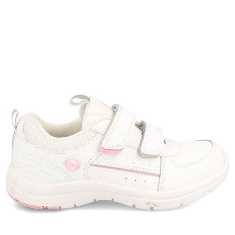 ZAPATILLA ESCOLAR NIÑA BUBBLEGUMMERS GRAVITY BLANCO 26-29-4