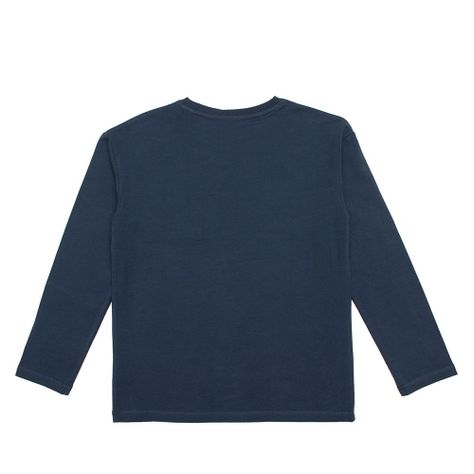 Polera Manga Larga Niño Bubblegummers Igor Azul-1