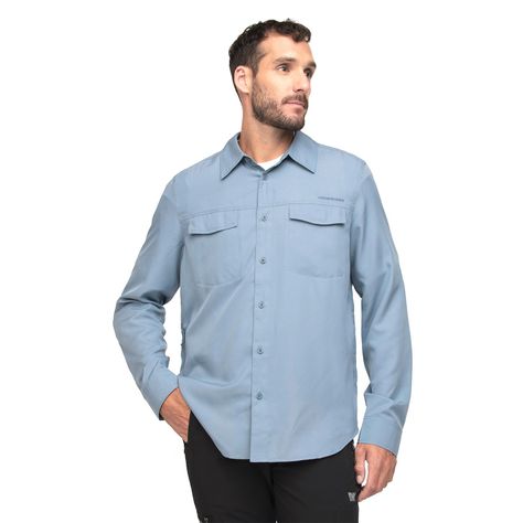 Camisa Hombre Weinbrenner Bund Azul-0
