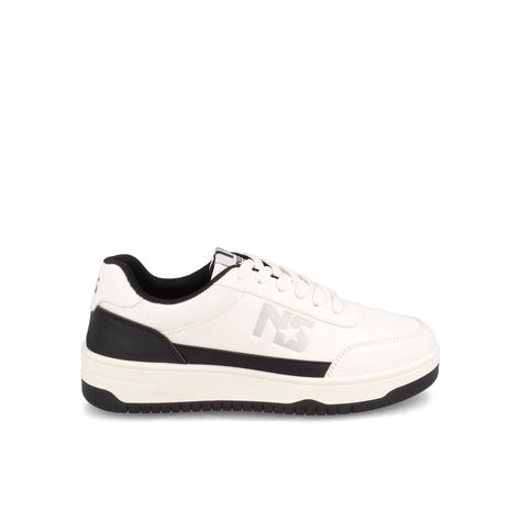 Zapatilla Mujer North Star Maisy Blanco-Negro-0