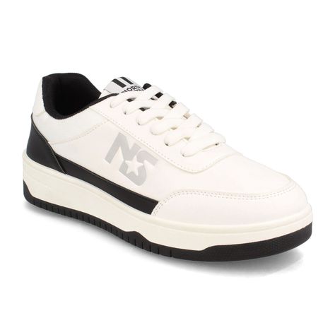 Zapatilla Mujer North Star Maisy Blanco-Negro-1