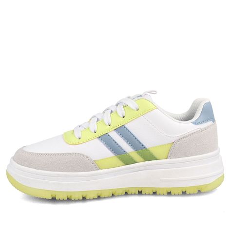 Zapatilla Mujer North Star Turk Blanco-Amarillo-1