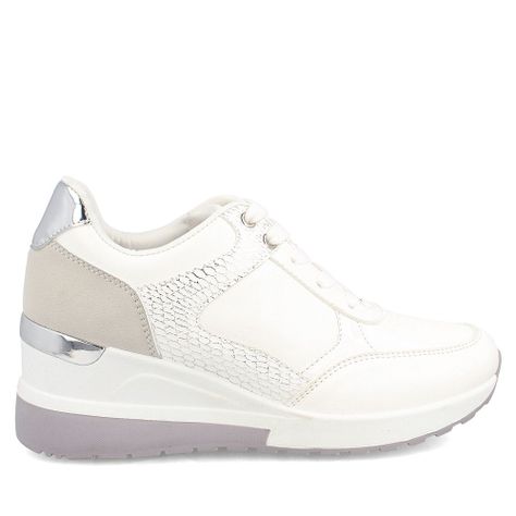 Zapatilla Mujer Bata Ling Blanco-4