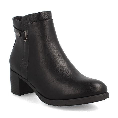 Botín Mujer Bata Comfit Florence Negro-0