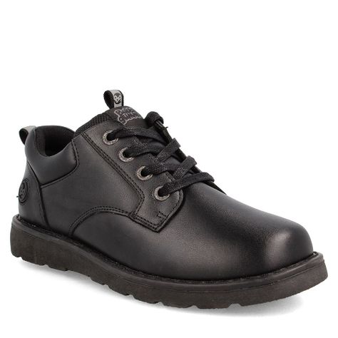 Zapato Escolar Niño Bubblegummers Neron Negro-0