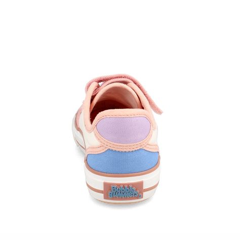 Zapatilla Niña Bubblegummers Dickens Blanco-Rosado-2