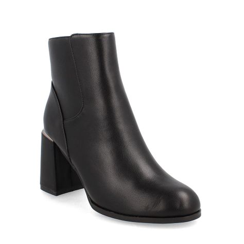 Botín Mujer Bata Shoin Negro-0