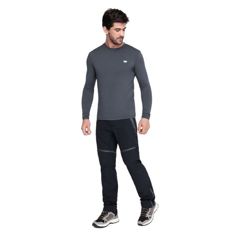 Polera Hombre Weinbrenner Calgary Gris Oscuro-0