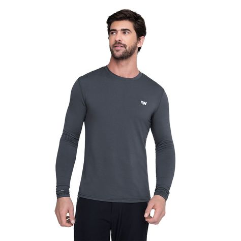 Polera Hombre Weinbrenner Calgary Gris Oscuro-2