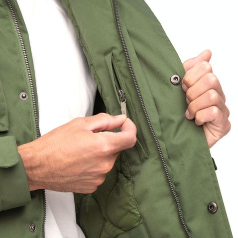 Chaqueta Hombre Weinbrenner Glacier Verde Oscuro-2