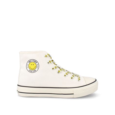Zapatilla Mujer North Star New Smileyworld Suprime Blanco-0
