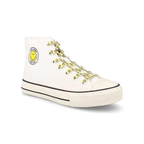 Zapatilla Mujer North Star New Smileyworld Suprime Blanco-1