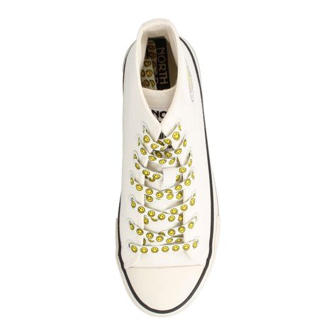 Zapatilla Mujer North Star New Smileyworld Suprime Blanco-3