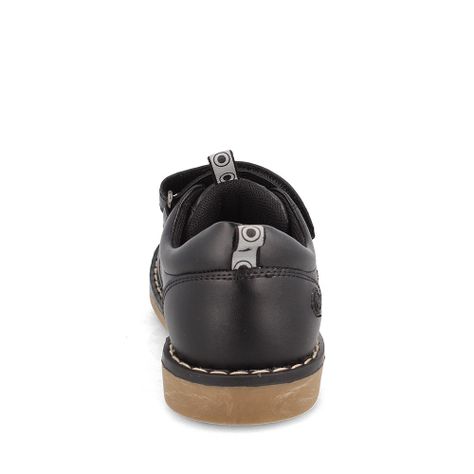 ZAPATO ESCOLAR NIÑA BUBBLEGUMMERS BABY STAR 3 NEGRO 30-33-2