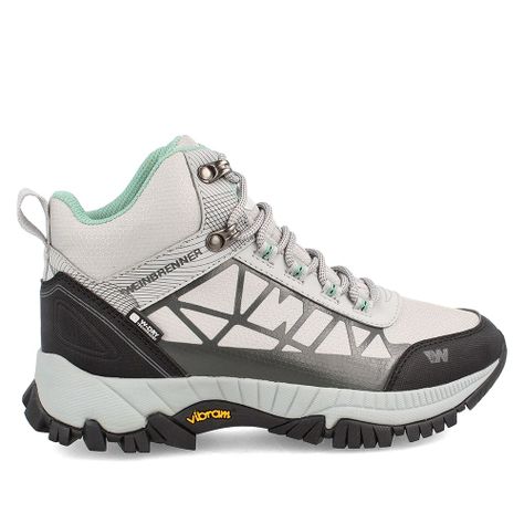 Botín Mujer Weinbrenner Himalaya Pyxis Hi Gris - Verde Claro-4