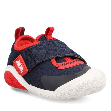 Zapatilla Niño Bubblegummers Playtime Azul Marino-Rojo-0