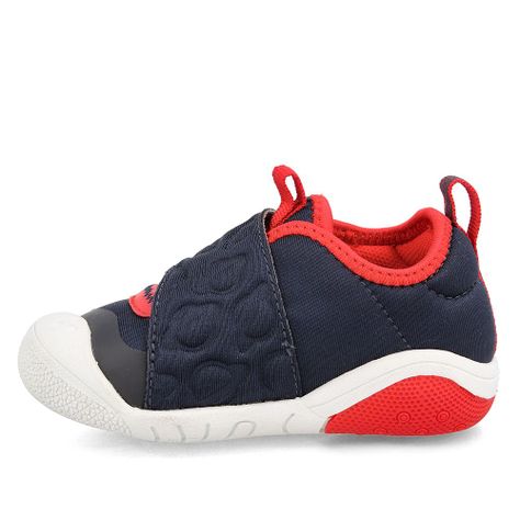 Zapatilla Niño Bubblegummers Playtime Azul Marino-Rojo-1