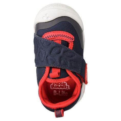 Zapatilla Niño Bubblegummers Playtime Azul Marino-Rojo-5