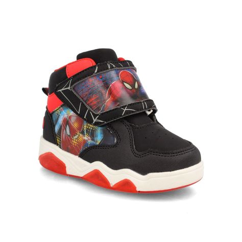 Zapatilla Niño Bubblegummers Eden Negro-Rojo-1