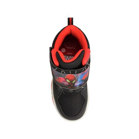 Zapatilla Niño Bubblegummers Eden Negro-Rojo-3
